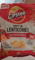 Chips di lenticchie con Paprika dolce