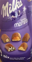 Milka Tender moments Alpine milk, oreo, wholenut, caramelo