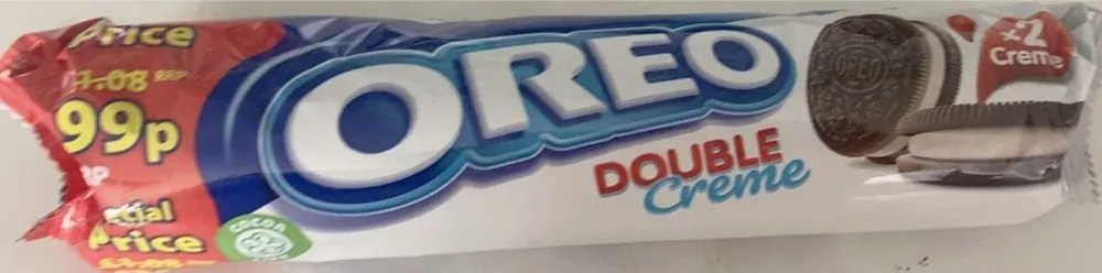 Oreo double creme