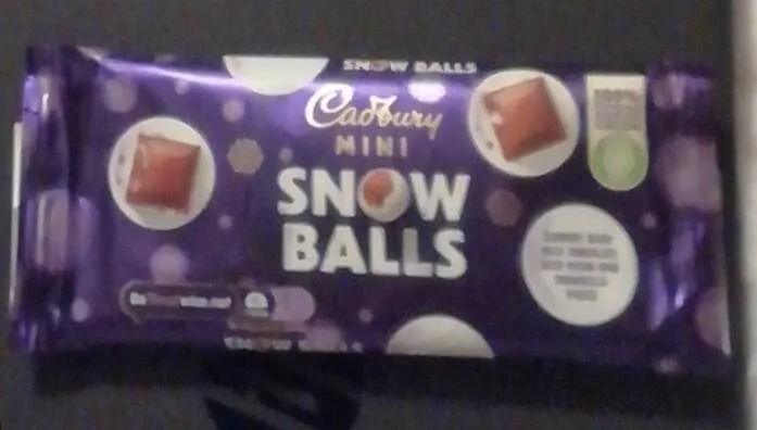 Mini snow balls chocolate imp
