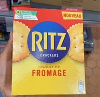 Crackers touche fromage