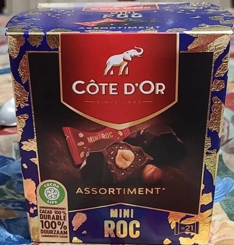 Mini Roc - Assortiment lait, noir, praliné