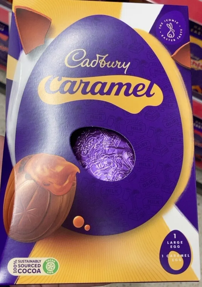 Caramel easter egg