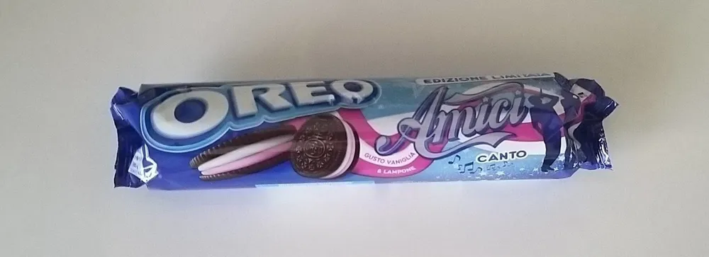 Oreo vaniglia e lampone