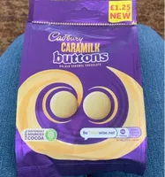 Caramilk buttons