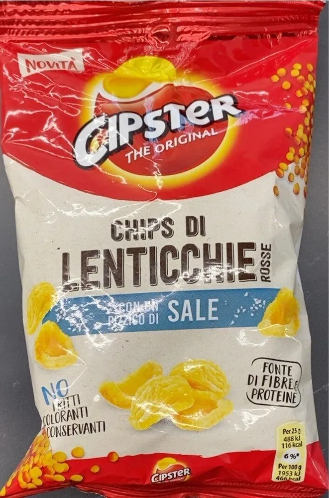 Chips di lenticchie