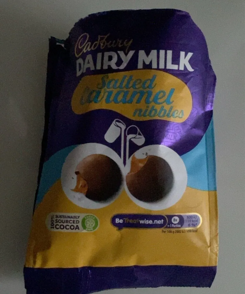 Dairy Milk Salted Caramel Nibbles