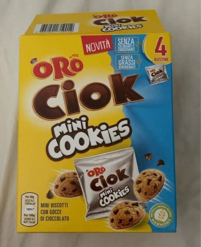 Oro ciok mini cookies