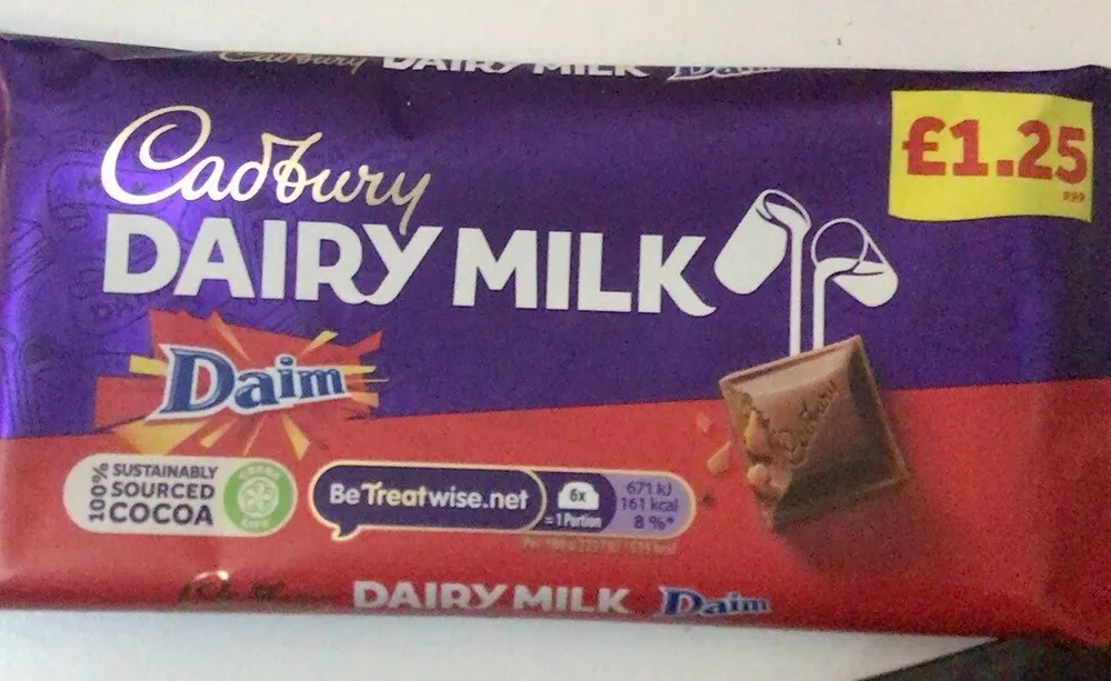 Dairy milk Daim