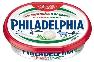 PHILADELPHIA mit Ziegenkäse & Rosmarin
