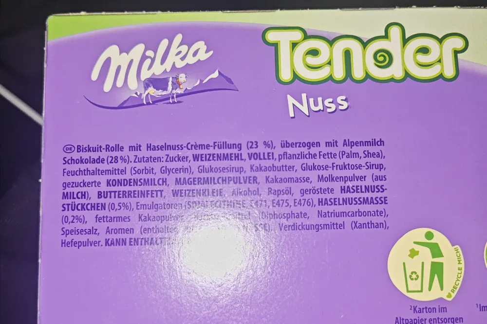 Tender Nuss