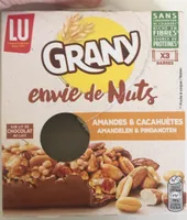 Grany envie de nuts amandes & cacahuètes