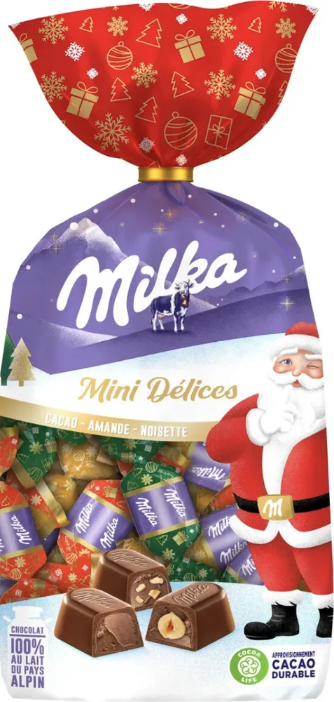 Assortiment de Chocolats Amandes, Noisettes Mini Délices
