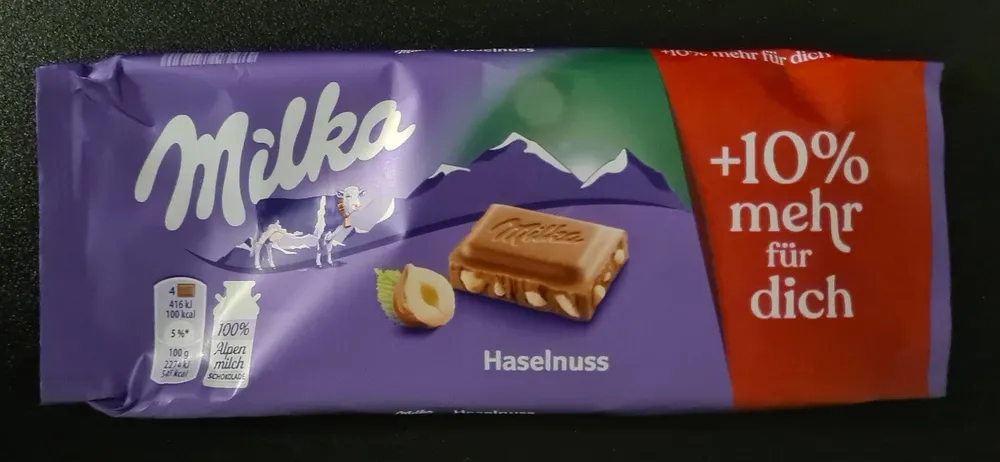 Schokolade Haselnuss