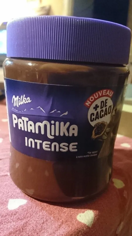 Patamilka intense - Pâte à tartiner au cacao