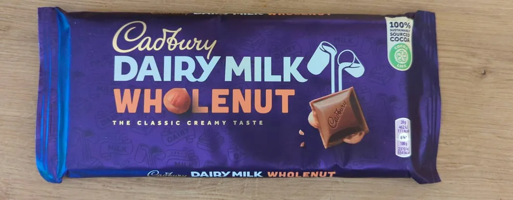 Dairy Milk Wholenut