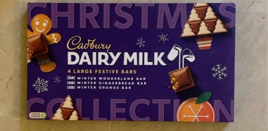 Dairy Milk Christmas Collection Large Festive Bars