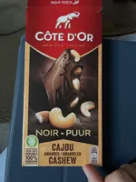 Chocolat noir cajou/amande