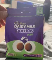 Cadbury dairy milk buttons mint