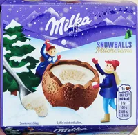 Milka Snowballs - Milchcreme