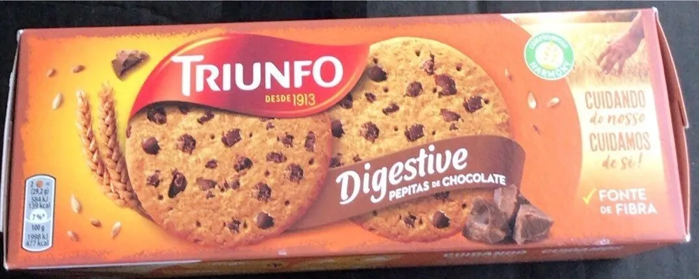 Digestive pepitad de chocolate