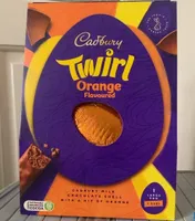 Orange Twirl Egg