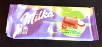 Milka apple tast, cookie & caramel
