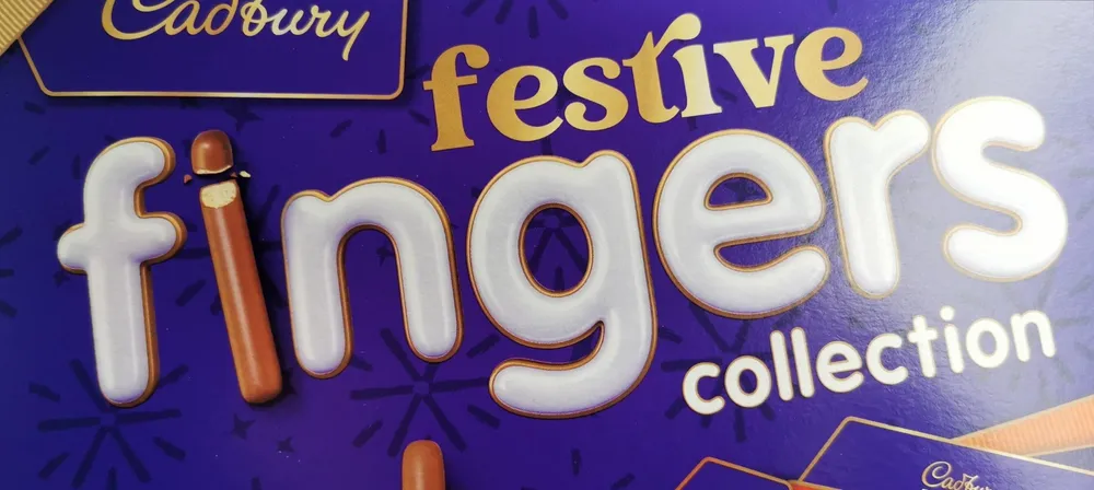 Chocolate finger biscuits