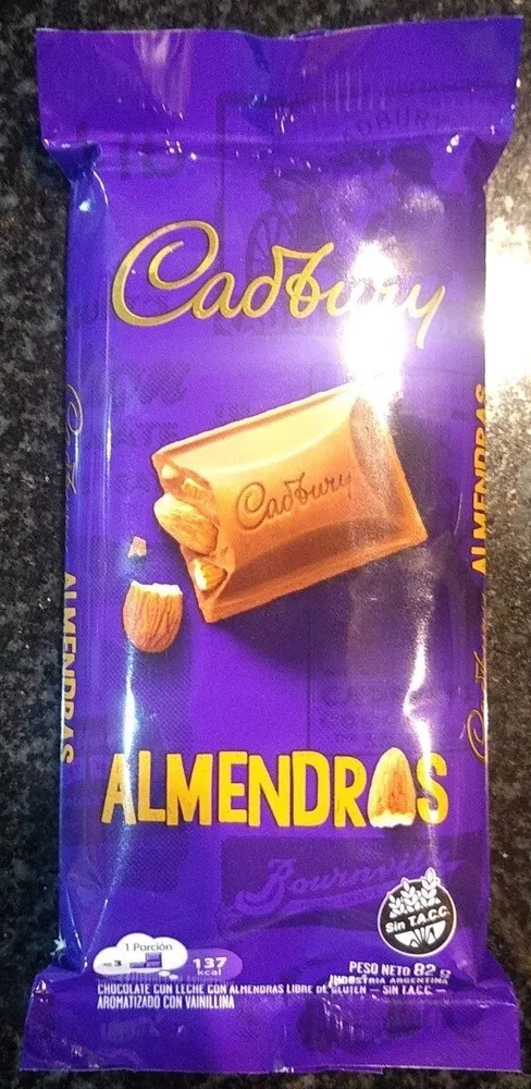 Cadbury Chocolate con Almendras