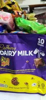 Dairy milk choc with chips more