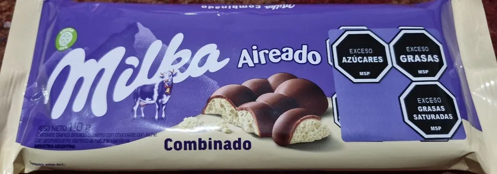 Milka aireado combinado