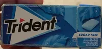 Trident sugar free fresh peppermint flavour