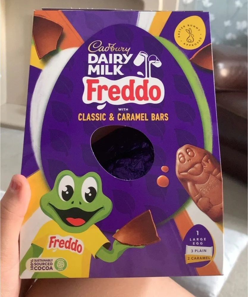 Freddo easter egg