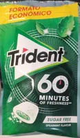 Chicle con edulcorantes sabor a hierbabuena