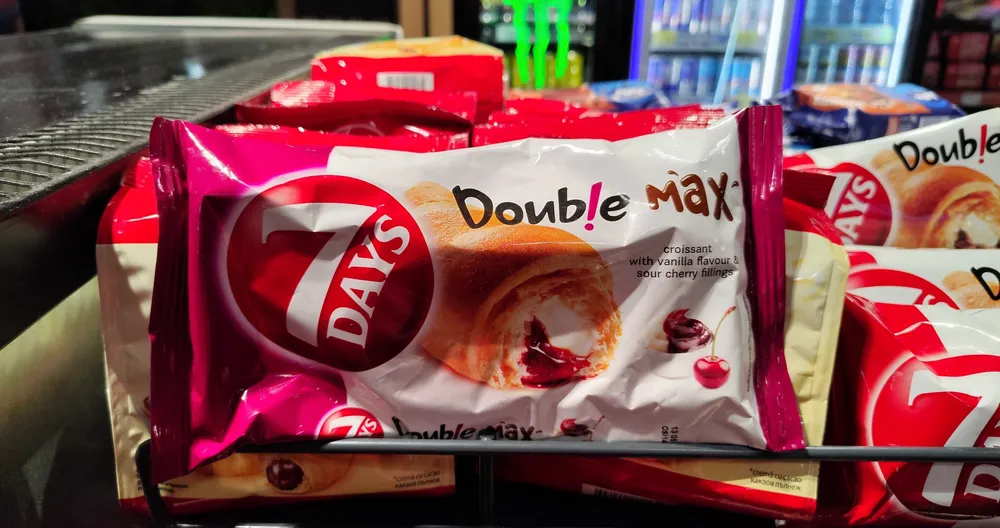 Double Max Vanilla Cherry Croissant