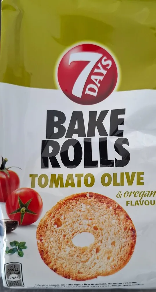 Bake Rolls Tomato Olive & Oregano Flavour