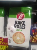 Bake rolls garlic