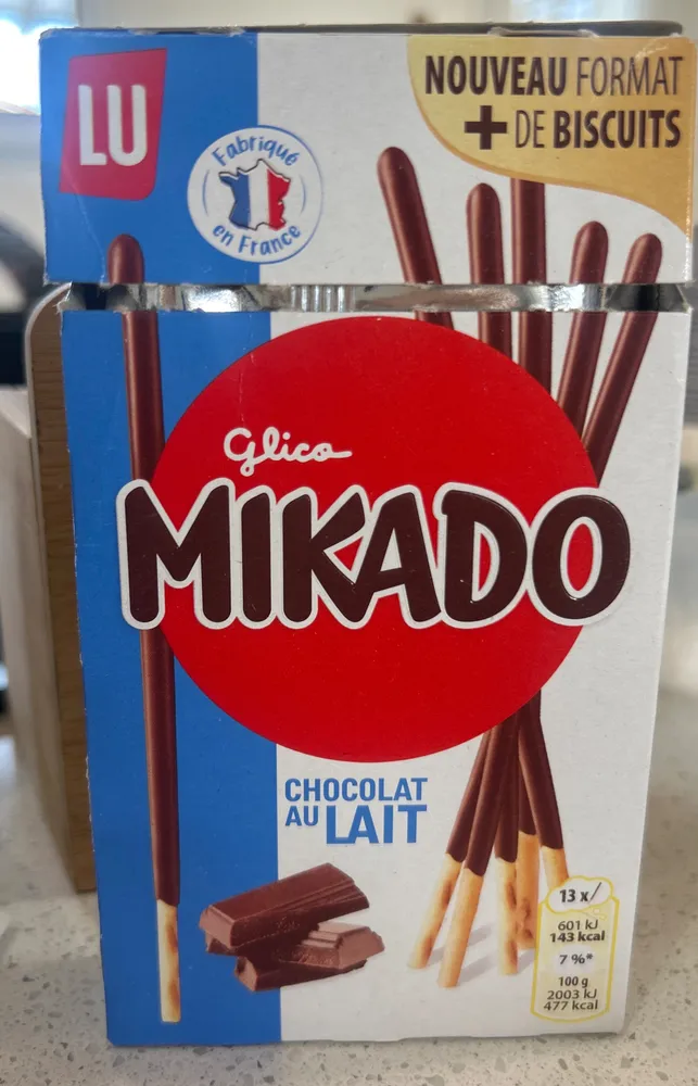 Mikado Chocolat au lait