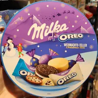 Milka Oreo Weihnachtsteller