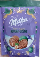 Feine Kugeln Nougat-Crème