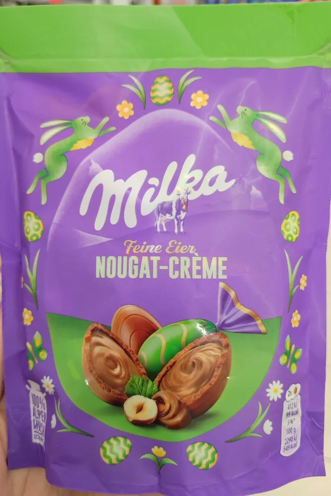 Feine Eier Nougat-Crème