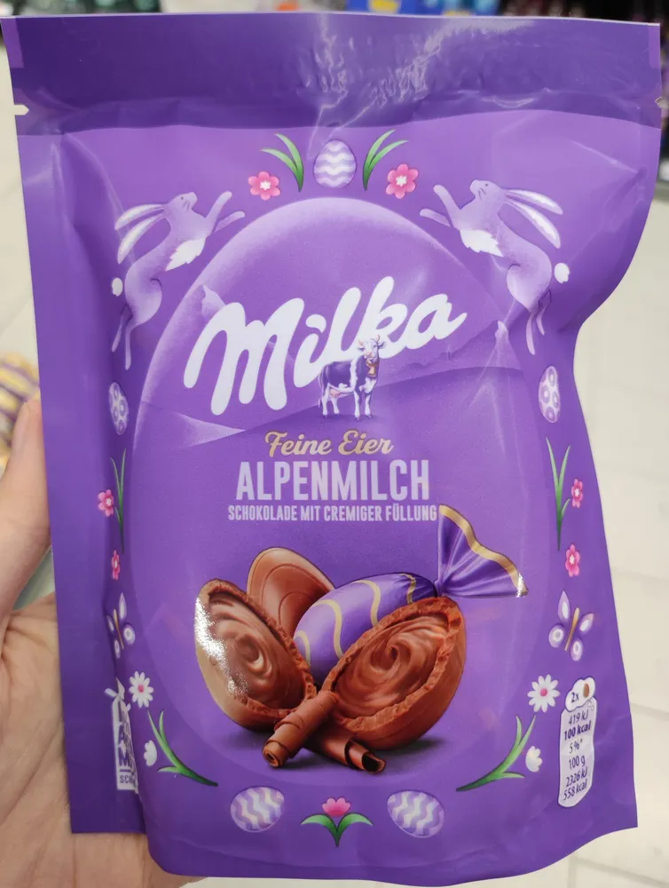 Feine Eier Alpenmilch