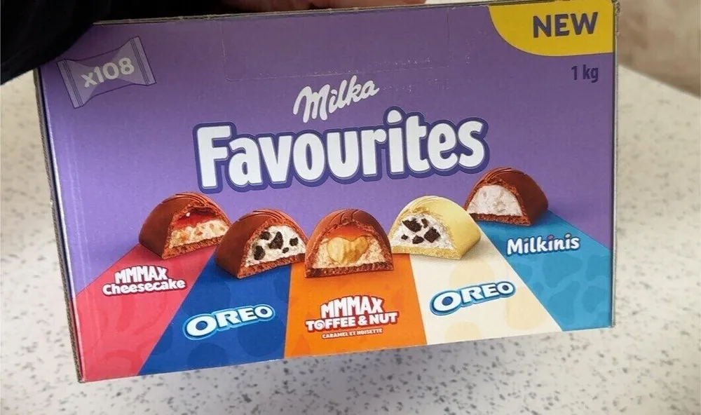Milka Favourites Chocolade Mixbox XL