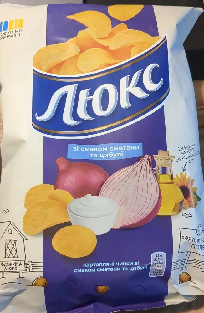 Onion and Sour Cream Chips