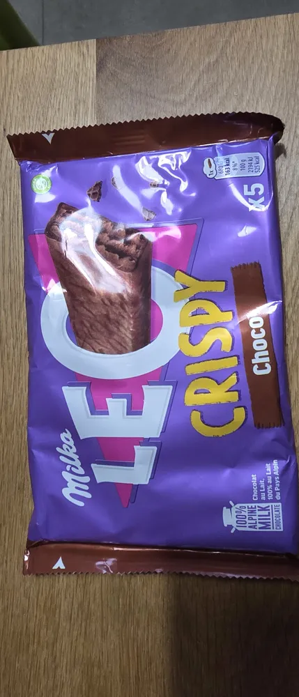 Milka LEO Crispy Choco (5x31g) 155g