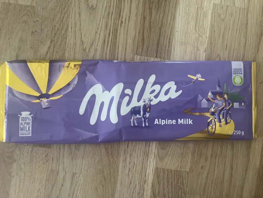 Milka Alpine Chocolate