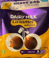 Dairy Milk Caramel nibbles