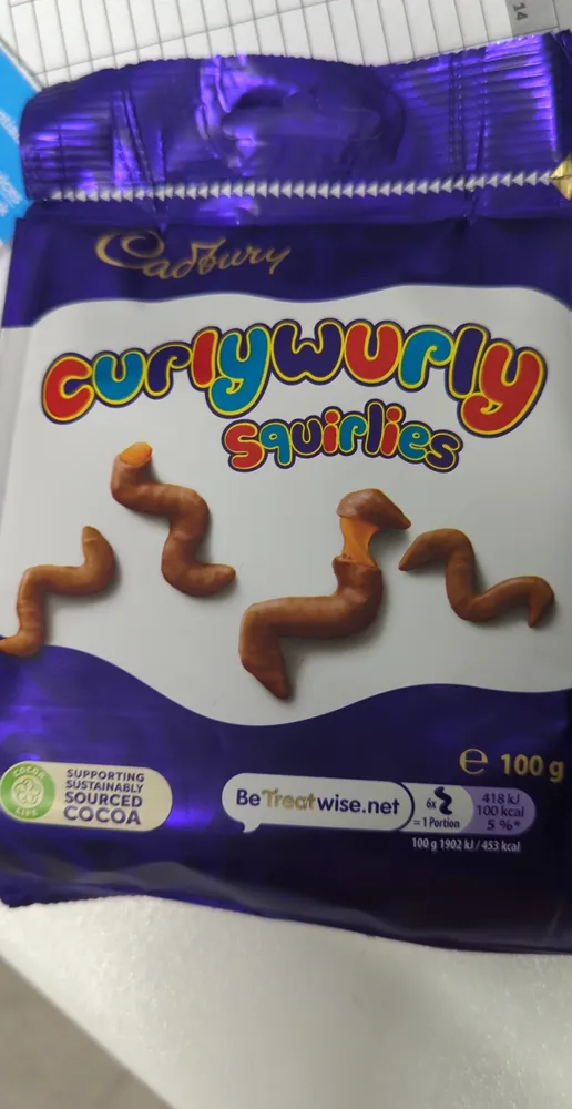 Curly Wurly squirlies
