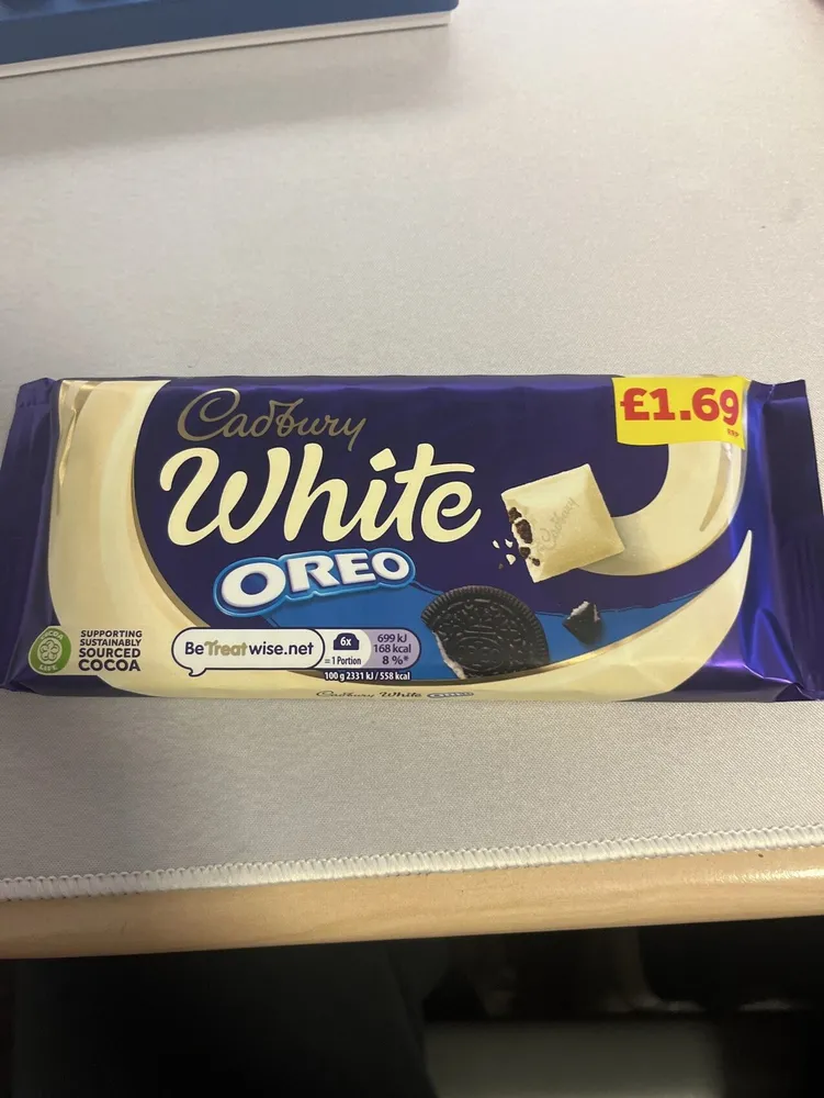 Oreo white chocolate