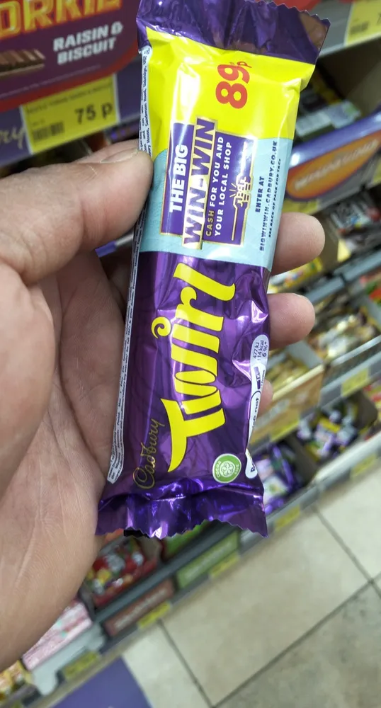 Cadbury Twirl THE BIG WIN-WIN CASH FOR YOU AND YOU